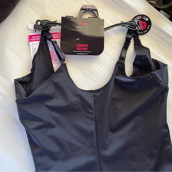 Maidenform New Flexees Black Body Shaper 2X XXL - Picture 11 of 11